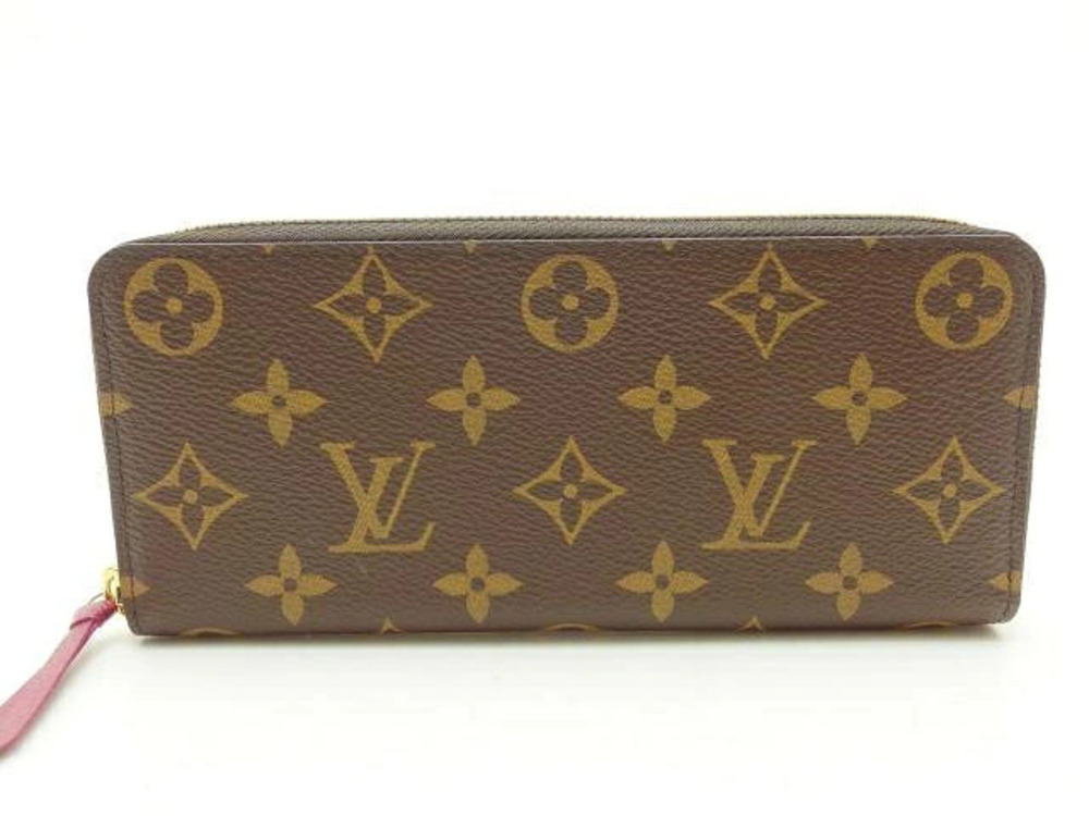 LOUIS VUITTON Wallet Accessories Long Portefeuille Clemence Monogram